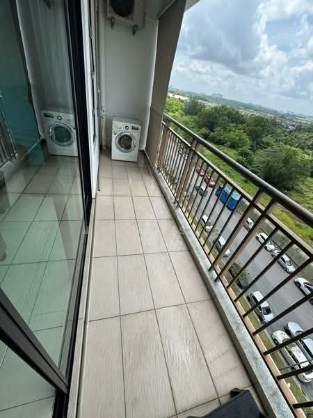 Service Residence for Sale at The Garden Residences - John Sia - Balcony - PropertyGuru.com.my