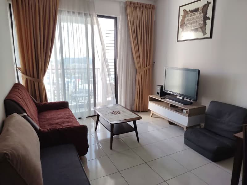 Service Residence for Rent at Tiara Imperio Residence - Han . - Living Room - PropertyGuru.com.my