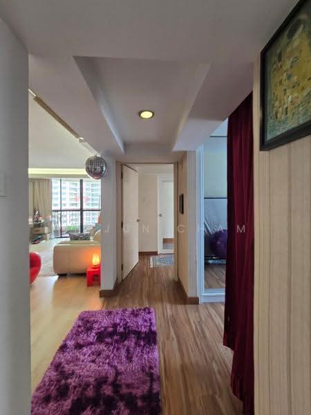 Condominium for Rent at Mont Kiara Pines - Yi Jun Cham - Living Room - PropertyGuru.com.my