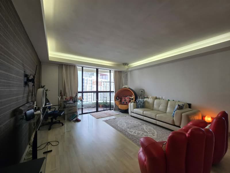 Condominium for Rent at Mont Kiara Pines - Yi Jun Cham - Living Room - PropertyGuru.com.my