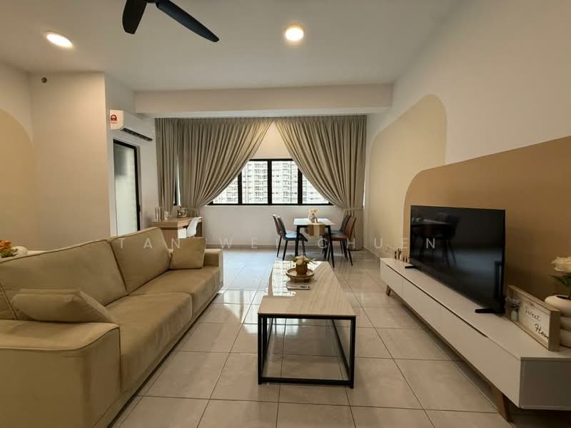 Service Residence for Rent at YOUTH CITY - Tan Wei Chuen - Living Room - PropertyGuru.com.my