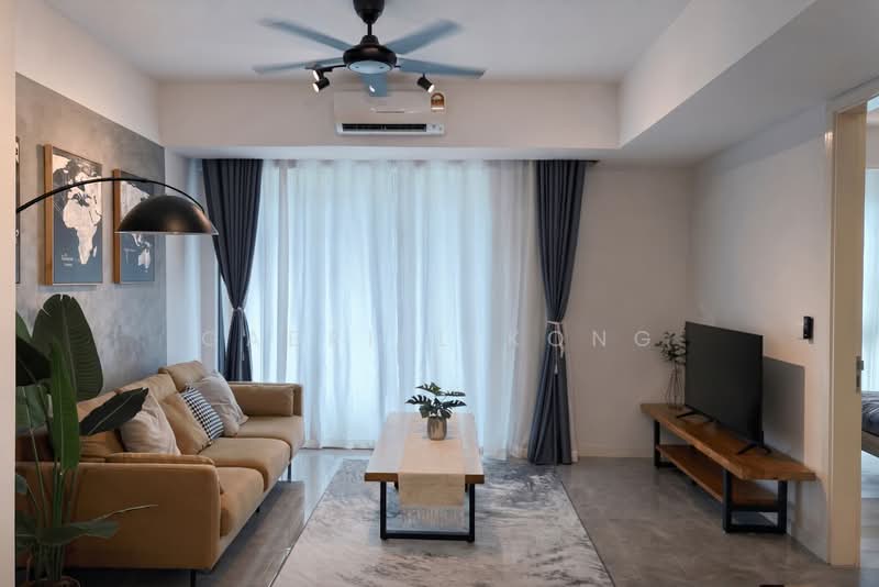 Kediaman Servis untuk Disewa di Ooak Serviced Apartments @ Kiara 163 - Gabriel Kong - Living Room - PropertyGuru.com.my