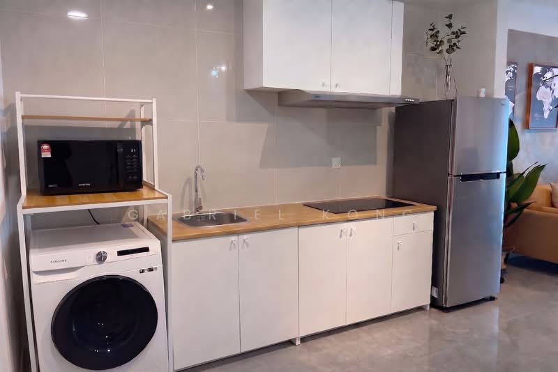 Kediaman Servis untuk Disewa di Ooak Serviced Apartments @ Kiara 163 - Gabriel Kong - Kitchen - PropertyGuru.com.my