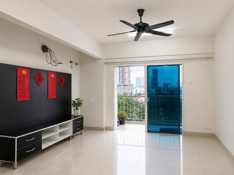 Condominium for Rent at First Residence (Residensi Unggul) - CW Kong - Living Room - PropertyGuru.com.my