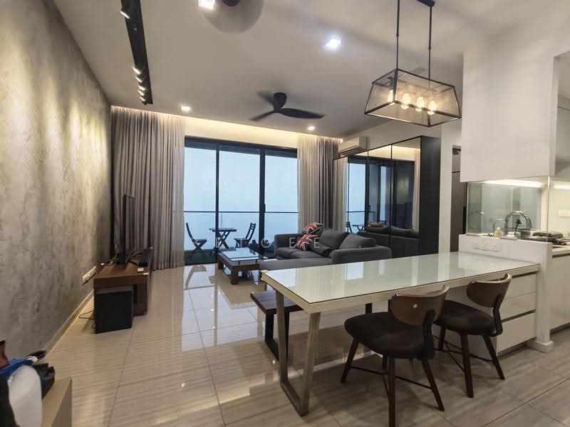 Service Residence for Sale at Twin Arkz - PeiGee . - Living Room - PropertyGuru.com.my