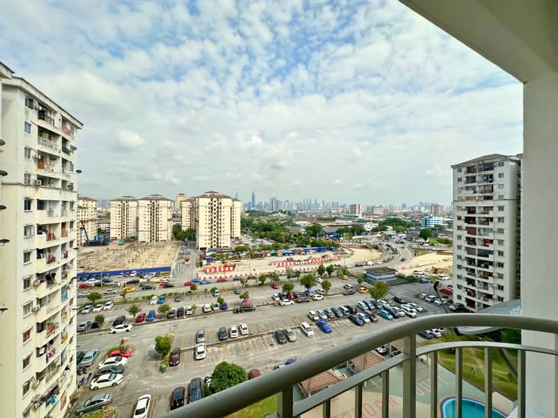 Pangsapuri untuk Dijual di Pandan Court - WAYNE SHENG - Balcony View - PropertyGuru.com.my