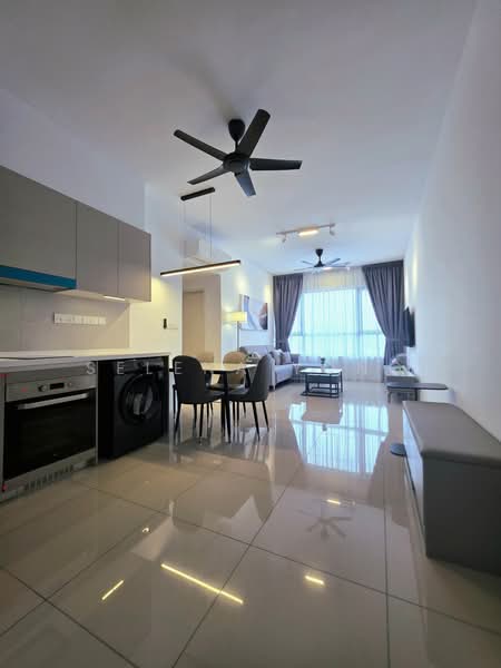 Service Residence for Rent at Residensi Estetik 8 (Est8) - SELENA YONG - Living Room - PropertyGuru.com.my