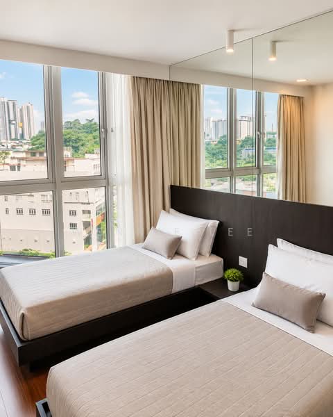 Kediaman Servis untuk Disewa di Verve Suites KL South - Wennie Lee - Bedroom - PropertyGuru.com.my