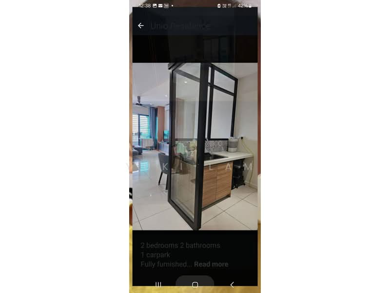 Service Residence for Sale at UNIO Residence - David Low - Kitchen - PropertyGuru.com.my