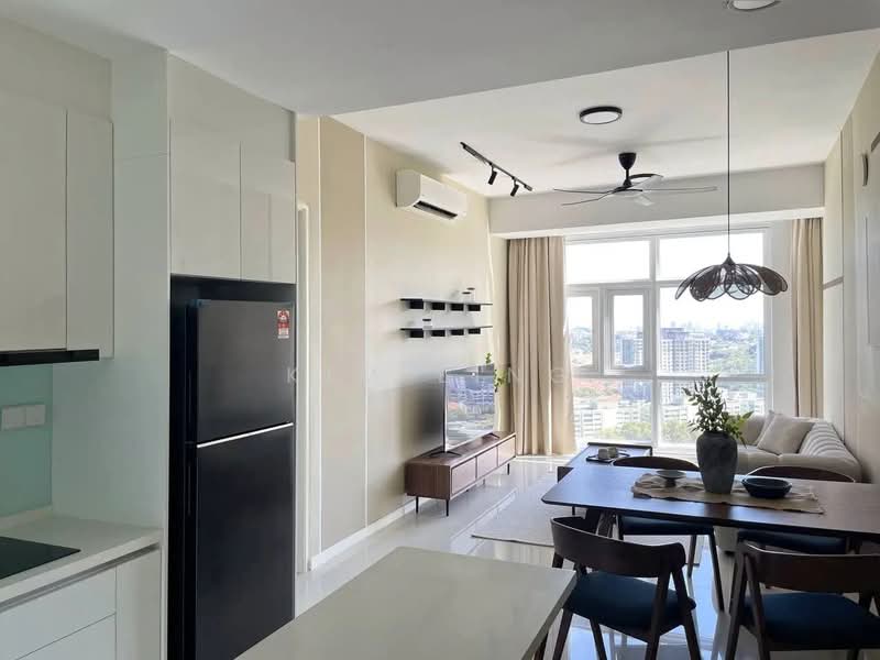 Kediaman Servis untuk Disewa di Met 1 Residences - Kim Ling - Living Room - PropertyGuru.com.my