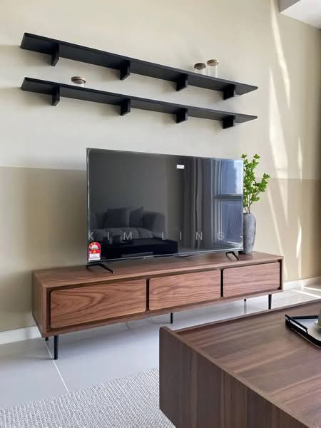 Kediaman Servis untuk Disewa di Met 1 Residences - Kim Ling - Living Room - PropertyGuru.com.my