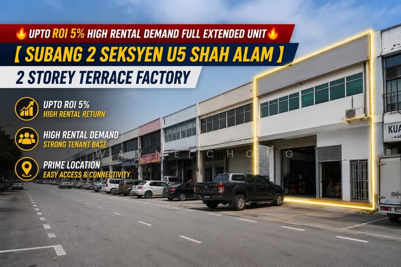 Kilang Teres untuk Dijual di Taman Perindustrian Kepong KIP (Kepong) - Wayne Chong - Exterior - PropertyGuru.com.my