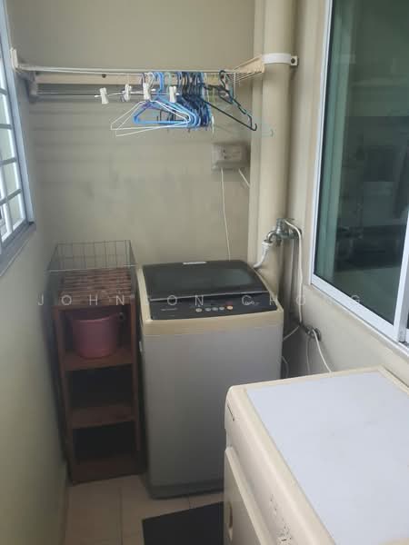 Service Residence for Sale at Pangsapuri Tanah Emas (Golden Sands) - Johnson Chong - Balcony - PropertyGuru.com.my