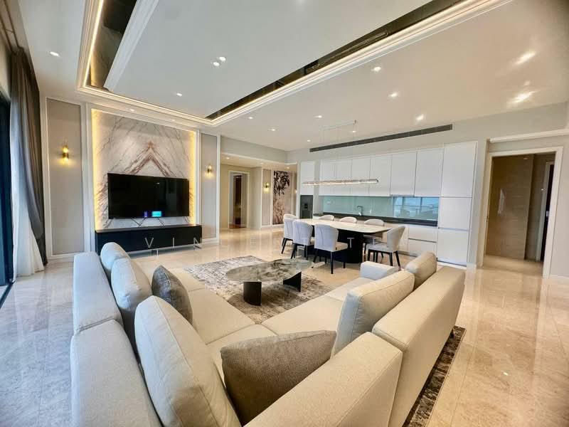 Condominium for Sale at The Astaka @ 1 Bukit Senyum - Vincent Tea - Living Room - PropertyGuru.com.my