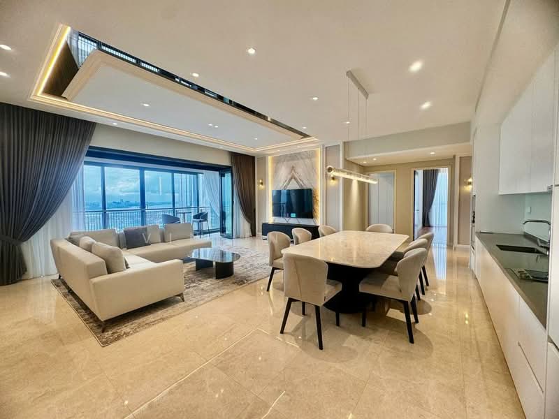 Condominium for Sale at The Astaka @ 1 Bukit Senyum - Vincent Tea - Living Room - PropertyGuru.com.my