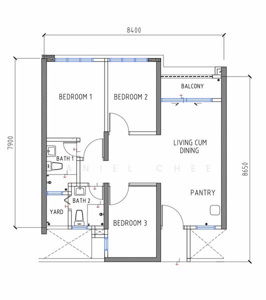 Kediaman Servis untuk Dijual di Loft 26 - Daniel Chee - PropertyGuru.com.my