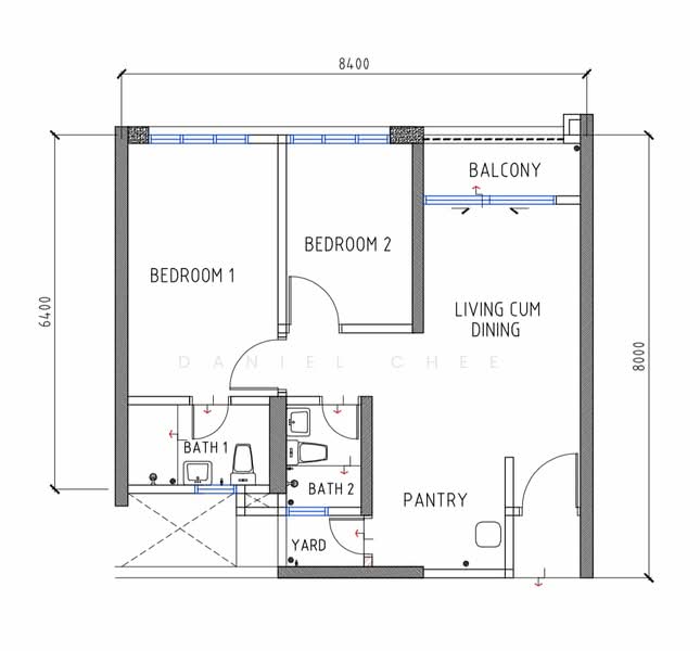 Kediaman Servis untuk Dijual di Loft 26 - Daniel Chee - PropertyGuru.com.my