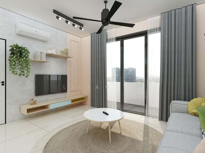 Service Residence for Sale at The Clio 2 Residences - Lilian Ta - Living Room - PropertyGuru.com.my