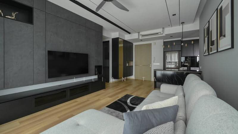 Service Residence for Sale at Gems Residences - Lilian Ta - Living Room - PropertyGuru.com.my
