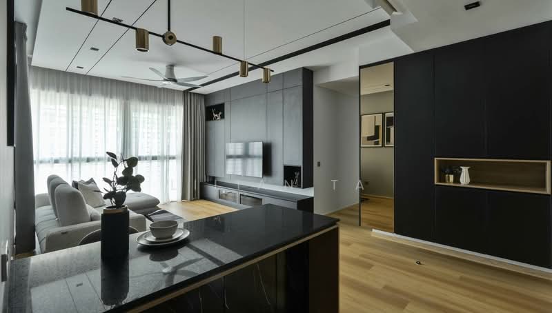 Service Residence for Sale at Gems Residences - Lilian Ta - Living Room - PropertyGuru.com.my