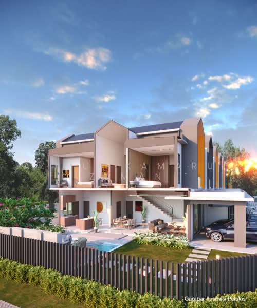 2-storey Terraced House for Sale in Taman Pinggiran Cyber (Cyberjaya) - Azizul Kamarul Zaman - Living Room - PropertyGuru.com.my