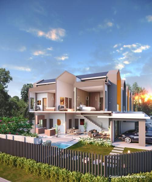 2-storey Terraced House for Sale in Taman Pinggiran Cyber (Cyberjaya) - Azizul Kamarul Zaman - Living Room - PropertyGuru.com.my