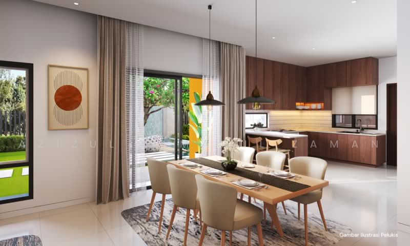 2-storey Terraced House for Sale in Taman Pinggiran Cyber (Cyberjaya) - Azizul Kamarul Zaman - Dining Room - PropertyGuru.com.my