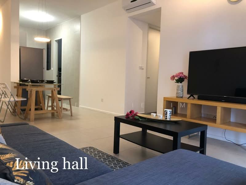 Kediaman Servis untuk Disewa di Geo Bukit Rimau - Stephanie Lim - Living Room - PropertyGuru.com.my