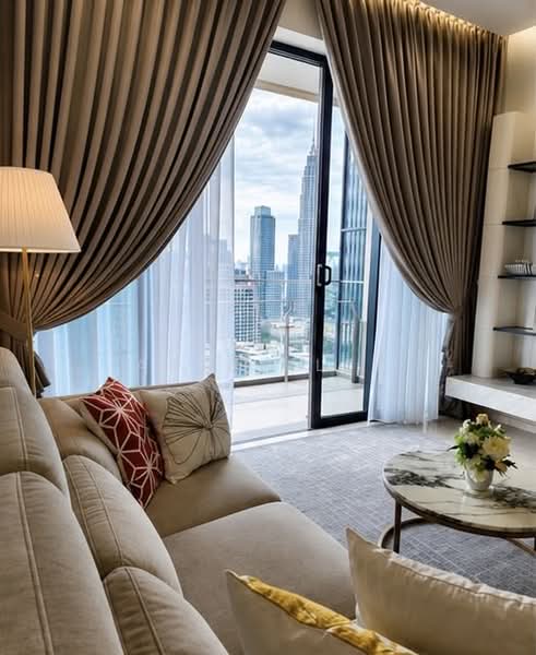Kediaman Servis untuk Disewa di The Manor - Ariel Lee - Living Room - PropertyGuru.com.my