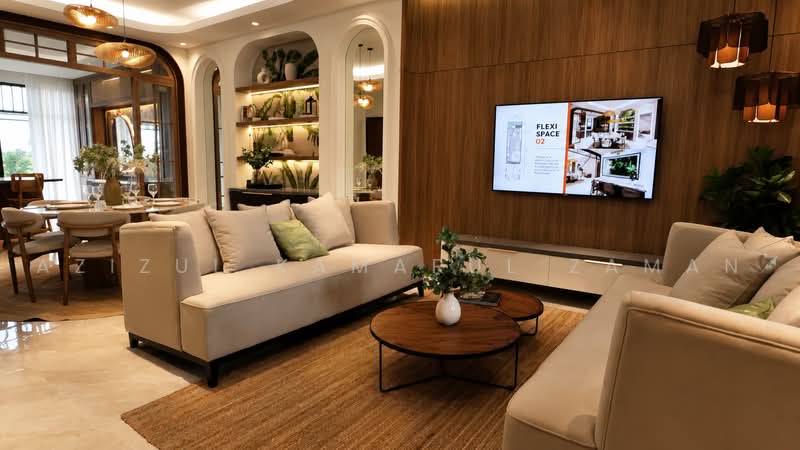 2-storey Terraced House for Sale in Cyberjaya (Selangor) - Azizul Kamarul Zaman - Living Room - PropertyGuru.com.my