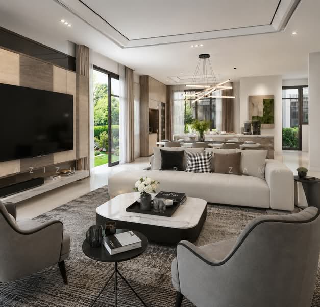2-storey Terraced House for Sale in Cyberjaya (Selangor) - Azizul Kamarul Zaman - Living Room - PropertyGuru.com.my