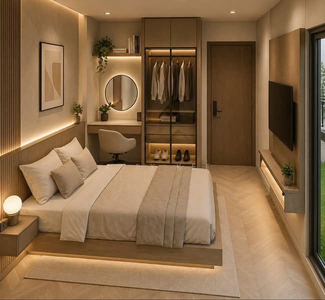 Kediaman Servis untuk Dijual di Laurel Residence - Avex Kee - Bedroom - PropertyGuru.com.my