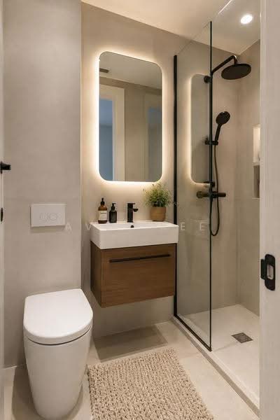 Service Residence for Sale at Laurel Residence - Avex Kee - Bathroom - PropertyGuru.com.my
