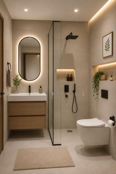 Service Residence for Sale at Laurel Residence - Avex Kee - Bathroom - PropertyGuru.com.my