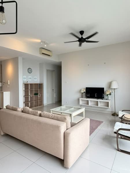 Service Residence for Rent at Tropicana Gardens - Andrew Chen - Living Room - PropertyGuru.com.my