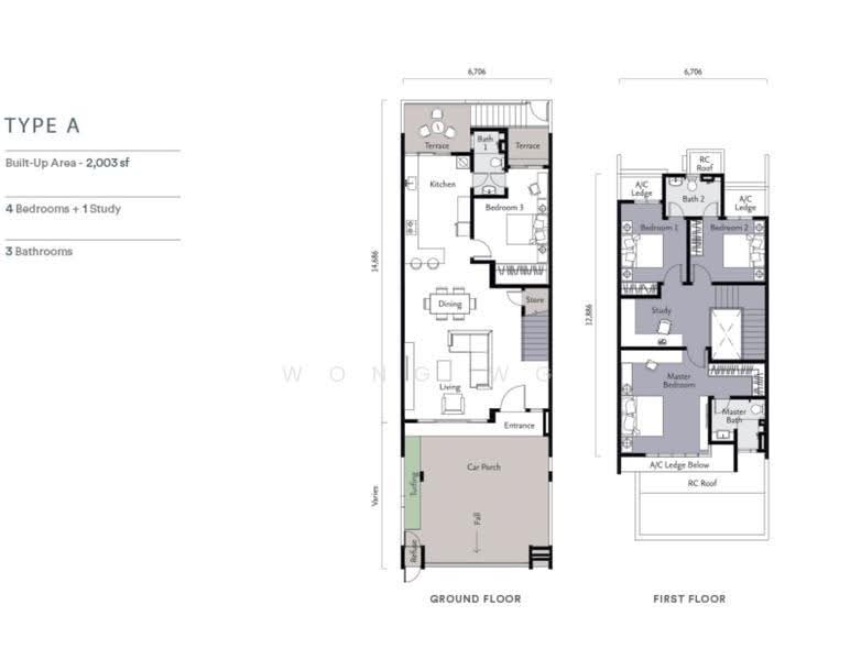 Rumah Teres 2-Tingkat untuk Dijual di Rawang (Selangor) - Wong WG - PropertyGuru.com.my
