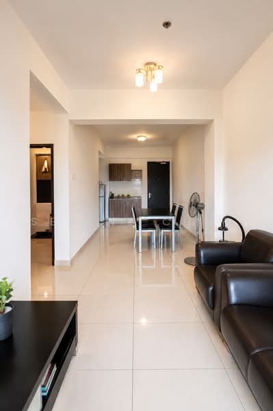 Service Residence for Rent at D'Inspire Residence (Inspira Bestari) - Serene Chua - Living Room - PropertyGuru.com.my