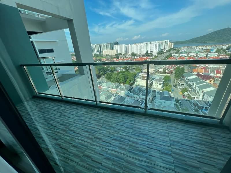 Kondominium untuk Disewa di Sungai Nibong Residences - Ms Chang - Balcony - PropertyGuru.com.my