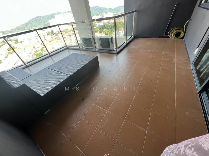 Kondominium untuk Disewa di Sungai Nibong Residences - Ms Chang - Balcony - PropertyGuru.com.my