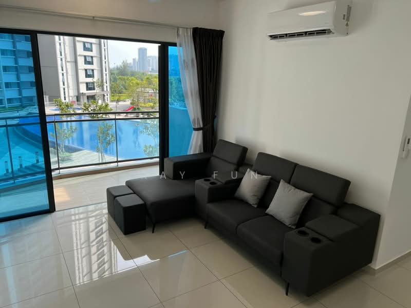 Kondominium untuk Disewa di Waterside Residence - Ray Fun - Living Room - PropertyGuru.com.my