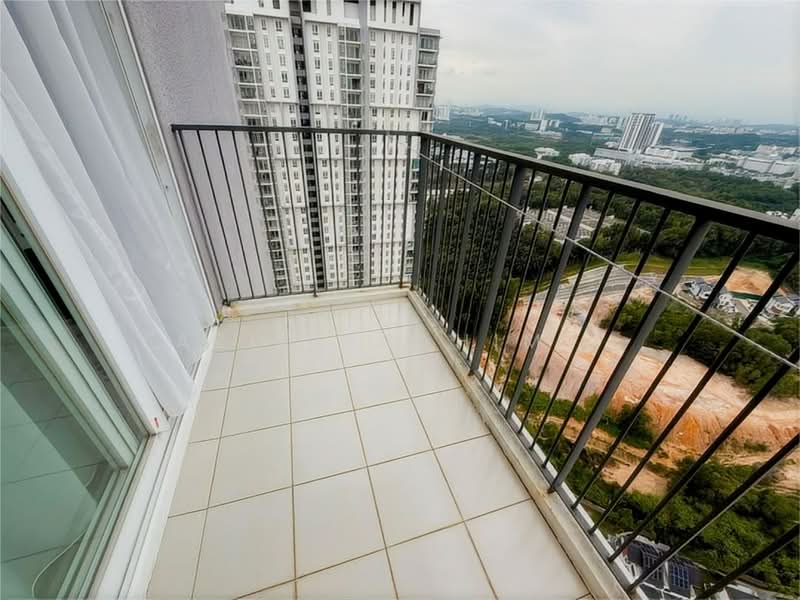 Kondominium untuk Disewa di Verdi Eco-Dominiums - Azizirrahim . - Balcony - PropertyGuru.com.my