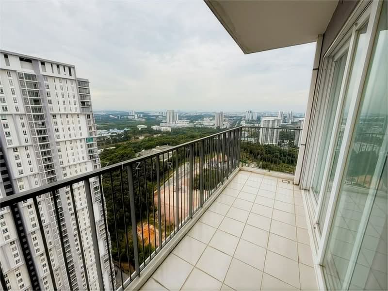 Kondominium untuk Disewa di Verdi Eco-Dominiums - Azizirrahim . - Balcony - PropertyGuru.com.my