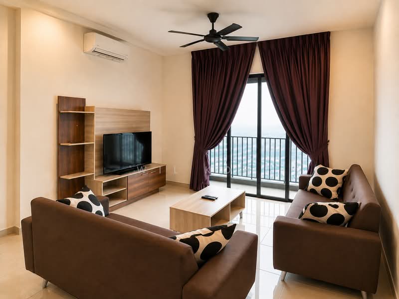 Service Residence for Rent at The Netizen - Wil Koh - Living Room - PropertyGuru.com.my