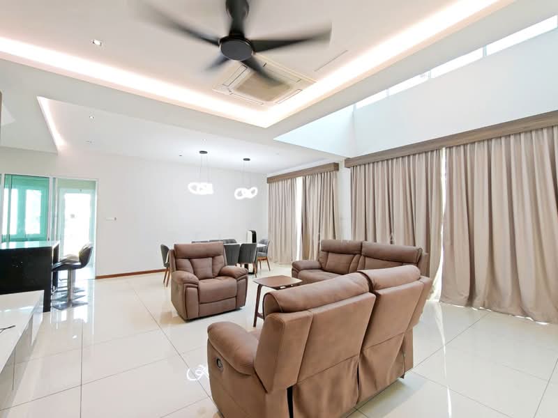 Semi-Detached House for Rent in Senibong Cove (Masai) - Stella Chia - Living Room - PropertyGuru.com.my