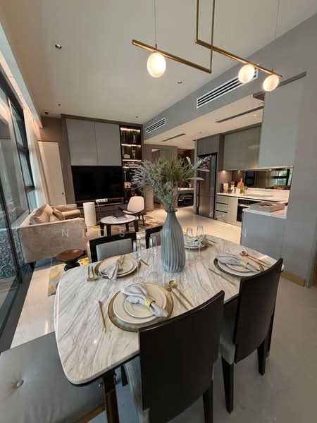 Service Residence for Sale at One Eleven Menerung - Nicson Wan - Living Room - PropertyGuru.com.my