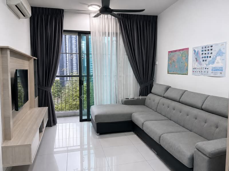 Kediaman Servis untuk Disewa di KL Traders Square - C Y Lai - Living Room - PropertyGuru.com.my