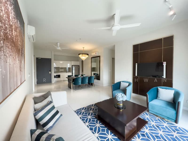 Service Residence for Rent at Oxford Residences @ Pavilion Embassy - Gudrotullah Ikhwan - Living Room - PropertyGuru.com.my