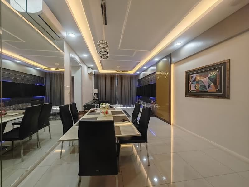 Kondominium untuk Disewa di The WaterEdge (Pinggiran Air) - CN Wang - Living Room - PropertyGuru.com.my
