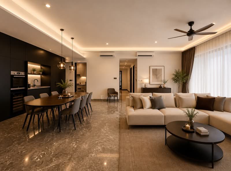 Condominium for Sale at Secoya Residence - Ashley Seah - Living Room - PropertyGuru.com.my