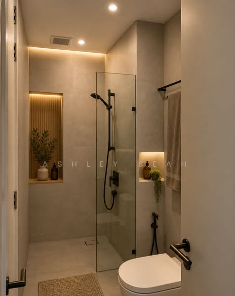 Service Residence for Sale at Laurel Residence - Ashley Seah - Bathroom - PropertyGuru.com.my